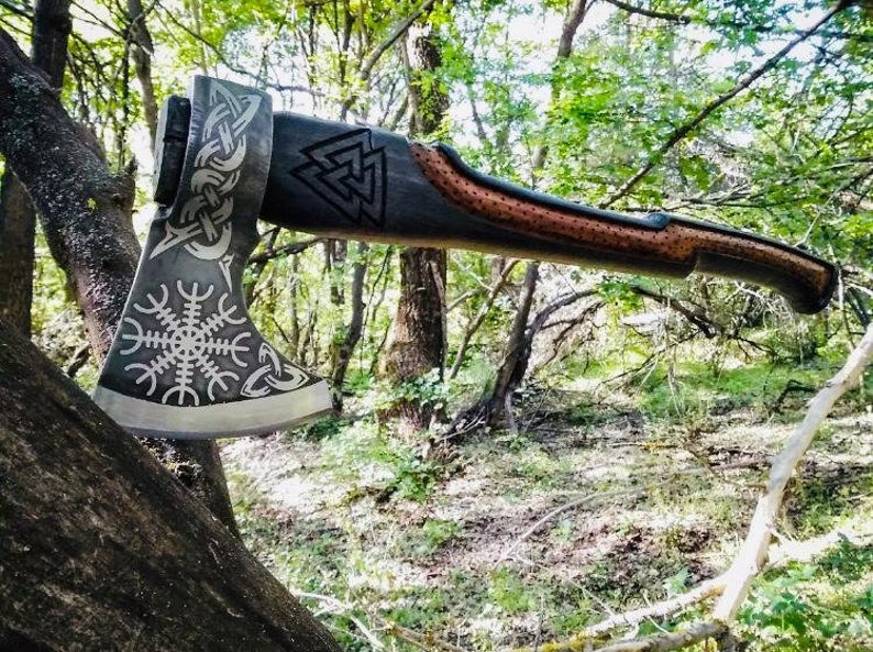 Hache Viking "VEGVISIR"