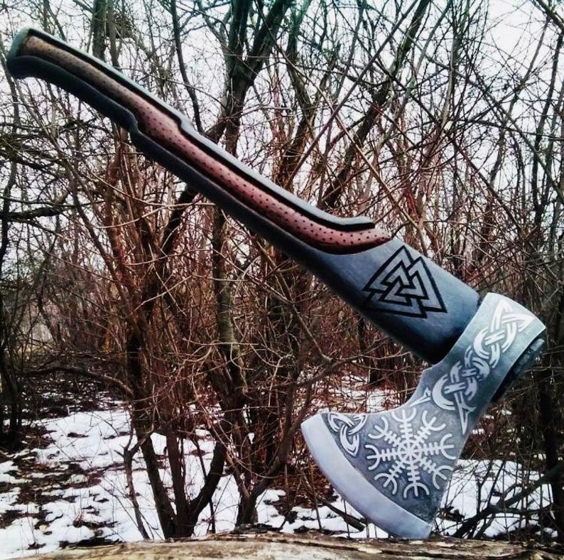 Hache Viking "VEGVISIR"