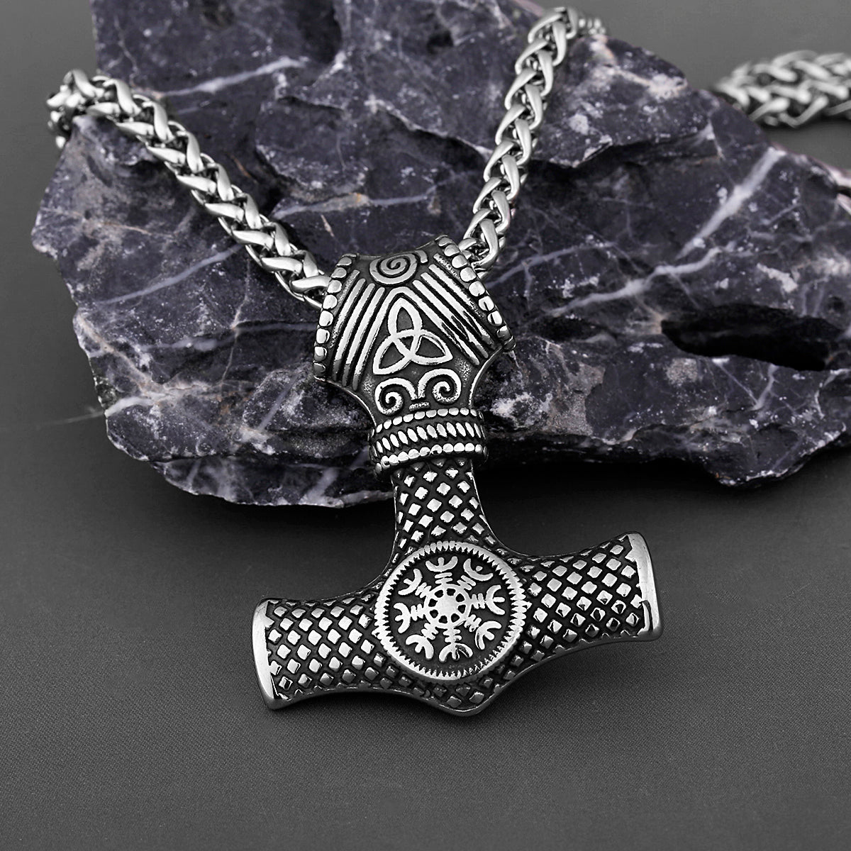 Collier Viking Marteau