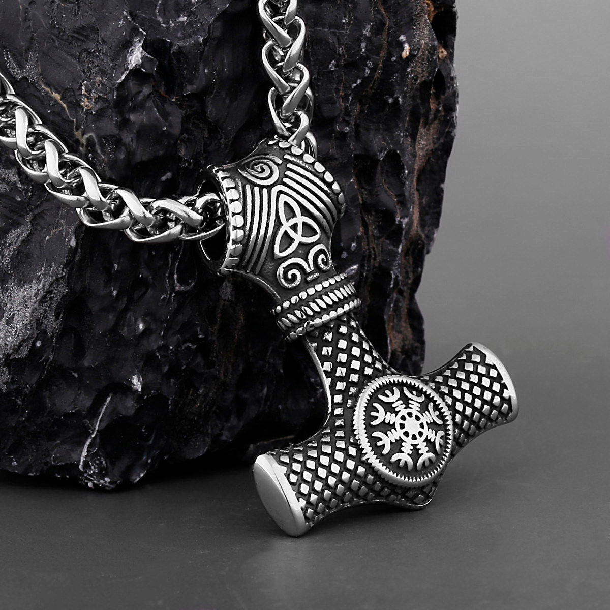 Collier Viking Marteau