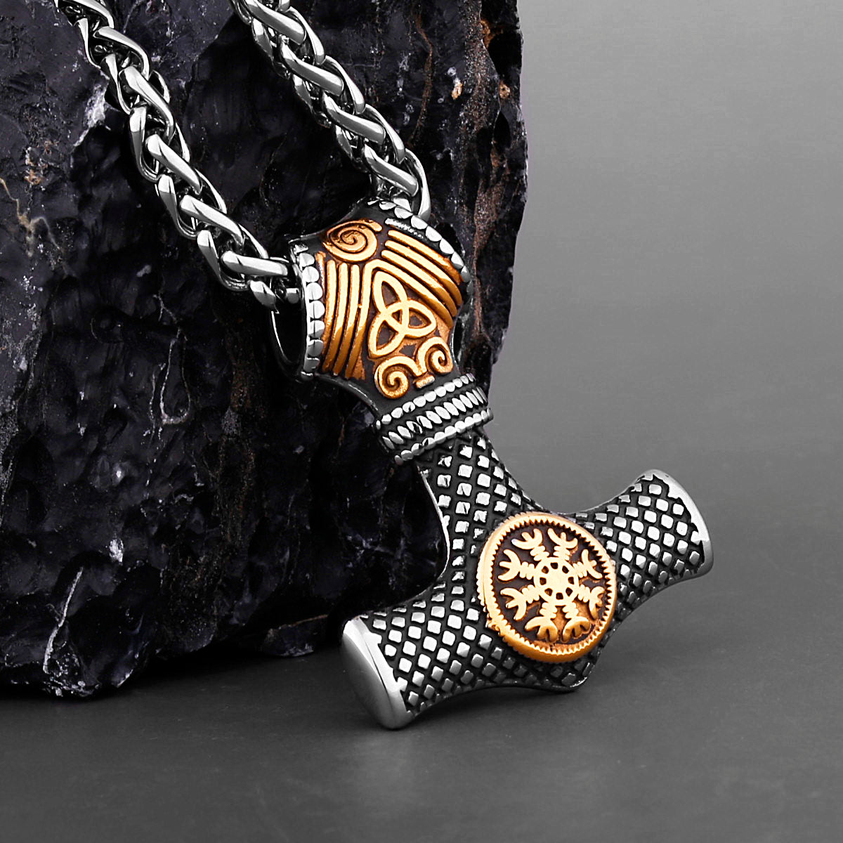 Collier Viking Marteau