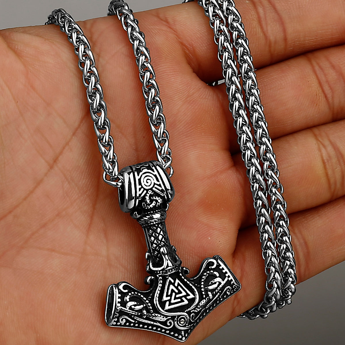 Collier Viking Mjolnir