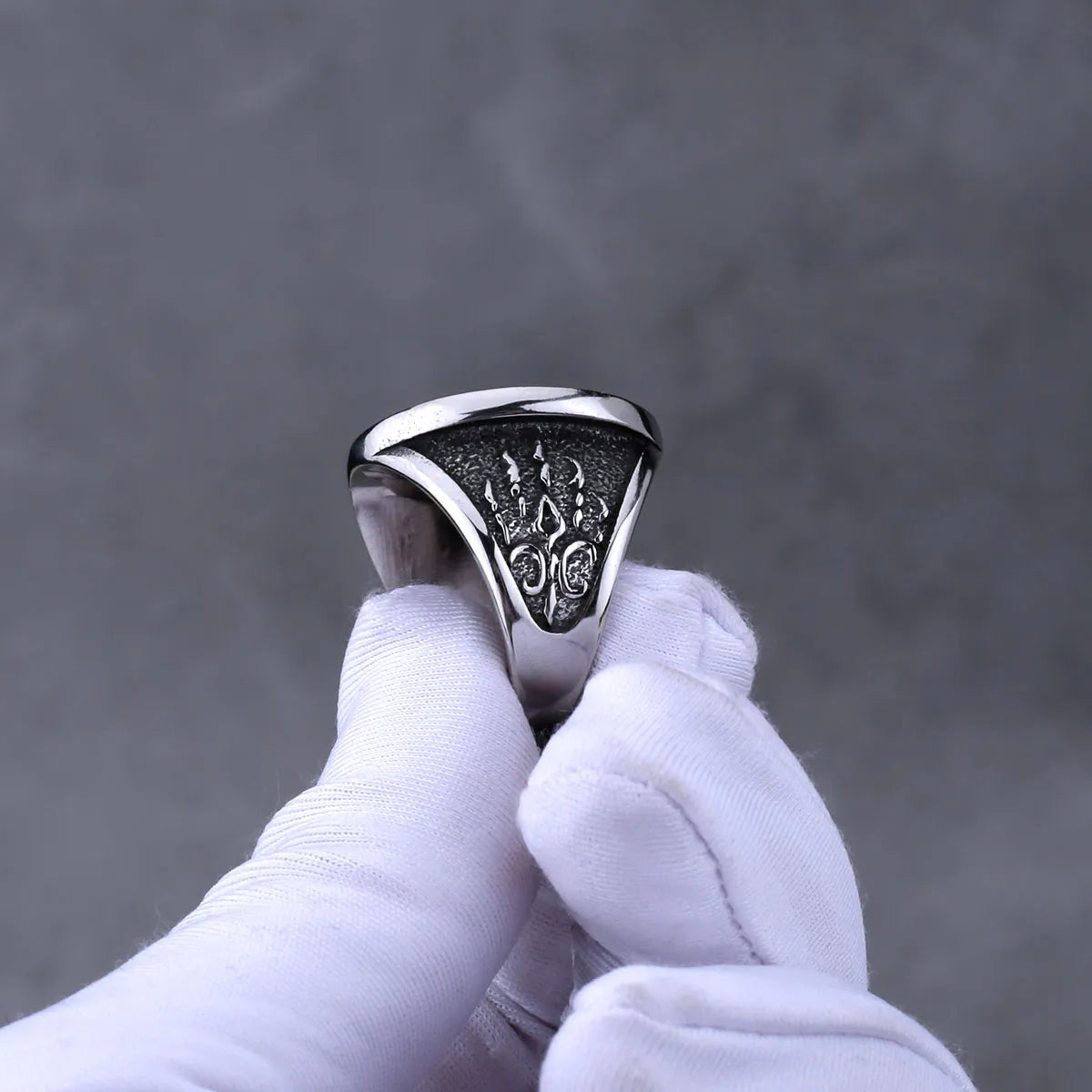 Bague Viking Loup de Fenrir