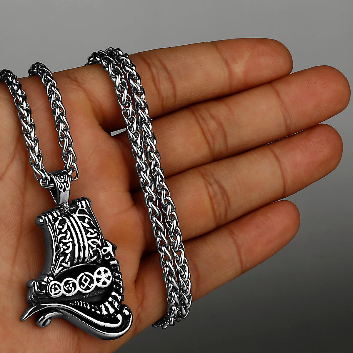 Collier Viking Drakkar