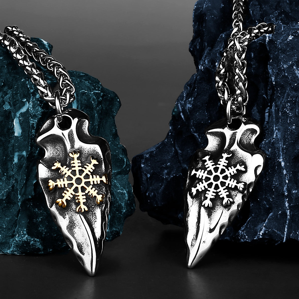 Collier Viking Aegishjalmur