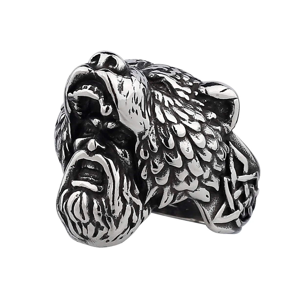 Bague Viking Chasseur de Bête