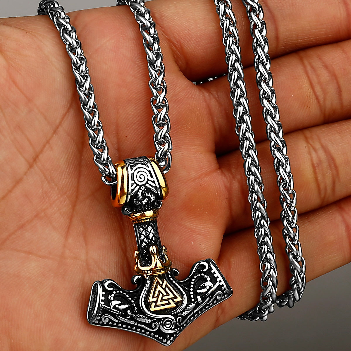 Collier Viking Mjolnir