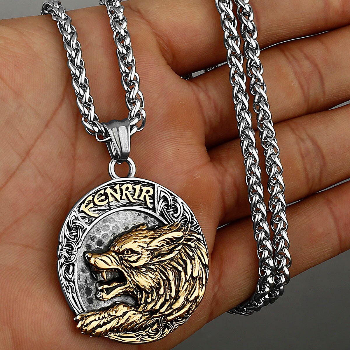 Collier Viking Fenrir