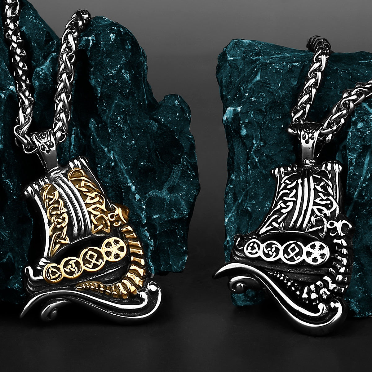 Collier Viking Drakkar