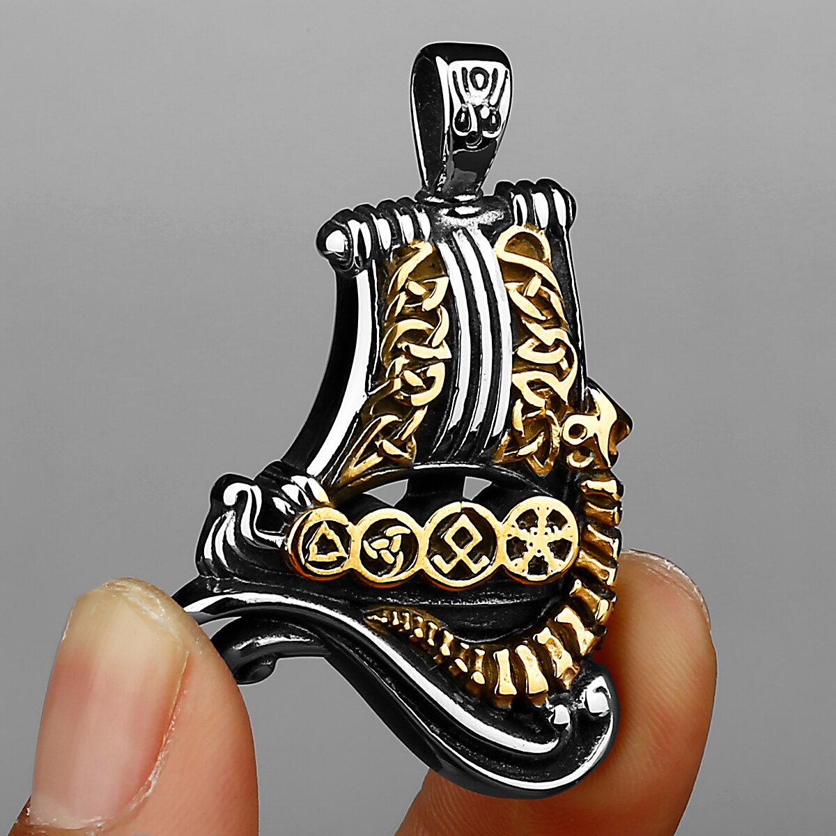 Collier Viking Drakkar