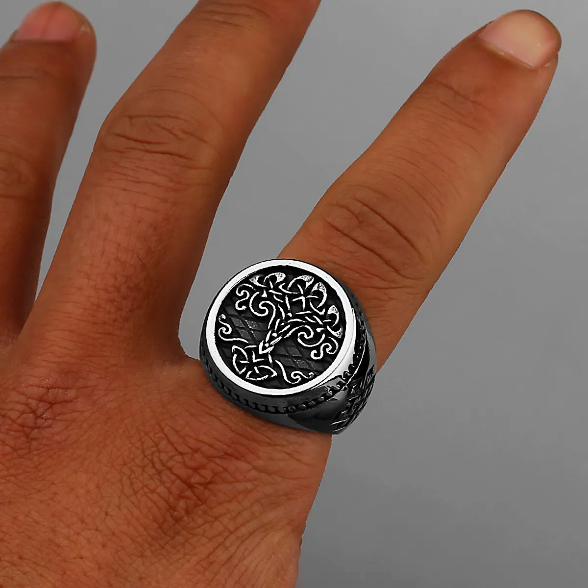 Bague Viking Yggdrasil