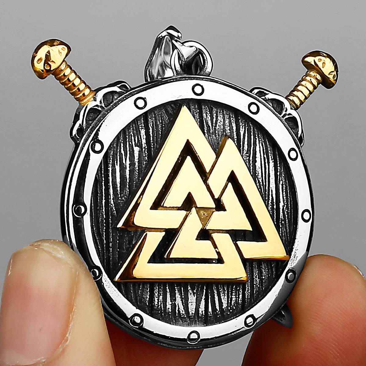 Collier Viking Bouclier