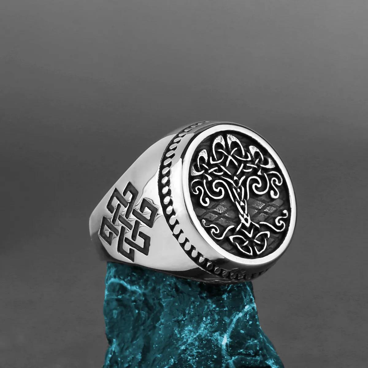 Bague Viking Yggdrasil