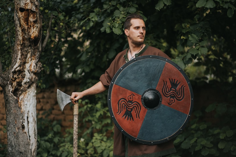 Bouclier Viking "HUGIN & MUNIN"