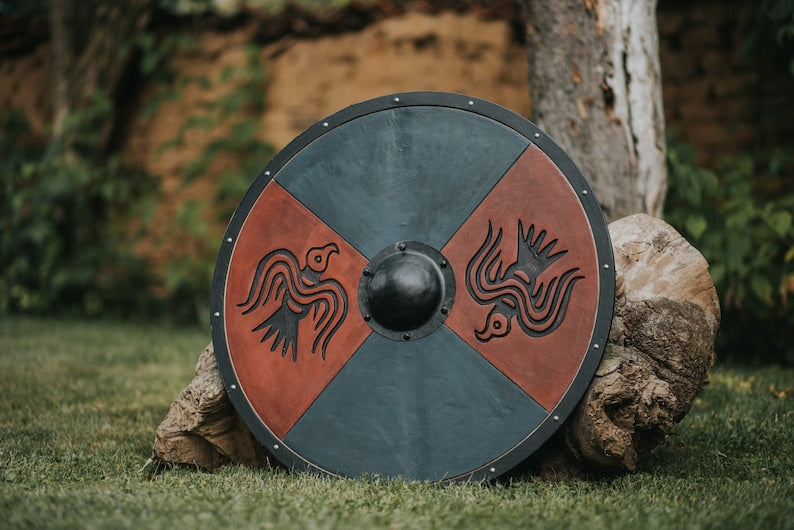 Bouclier Viking "HUGIN & MUNIN"