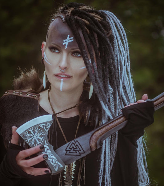Hache Viking "VEGVISIR"