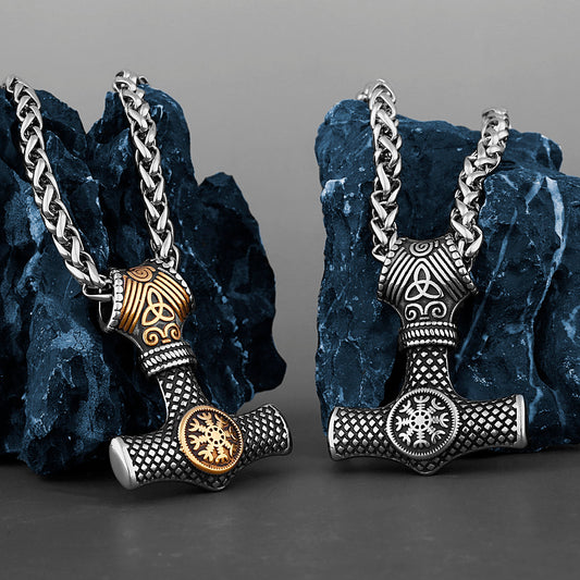 Collier Viking Marteau