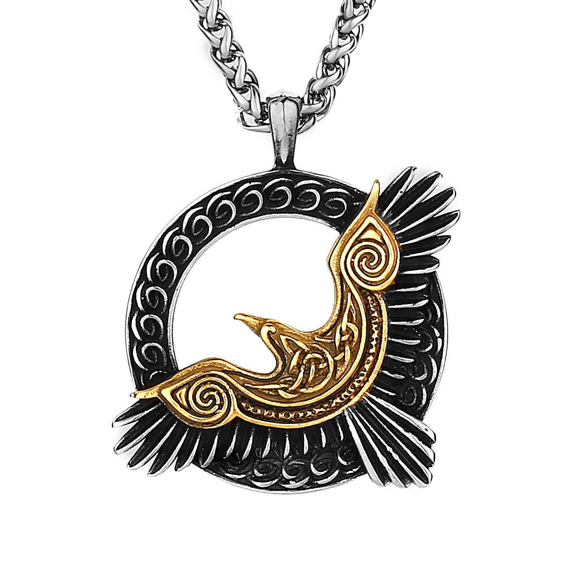 Collier Viking Muninn