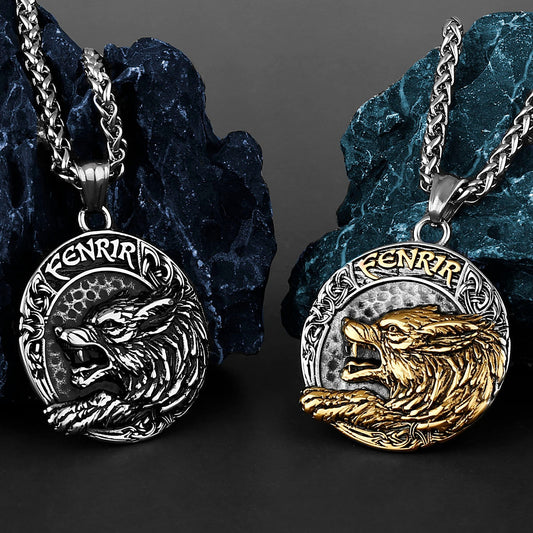 Collier Viking Fenrir