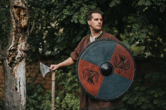 Bouclier Viking "HUGIN & MUNIN"